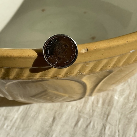 Vintage The Easimix Bowl Green Dot Gripstand Mixing Bowl 12” - Picture 16 of 16